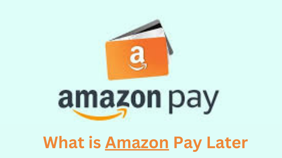 In this photo illustration the Amazon Pay logo seen displayed on a  smartphone and in the background the Amazon logo Stock Photo - Alamy
